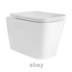 Wall Hung Rimless Toilet with Soft Close Seat Albi ALBIWH