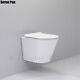 Wall Hung Rimless Toilets Concealed Wc Cistern & Adjustable Frame With Toilet
