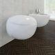 Wall Hung Toilet & Bidet Set White Ceramic I5b7