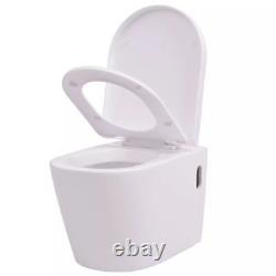 Wall Hung Toilet Ceramic White W6Z6