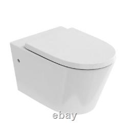 Wall Hung Toilet Sphere Rimless WC Ceramic Excluding Seat Britton 15. B. 27354