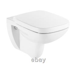 Wall Hung Toilet Square Roca Debba 540mm Horizontal Outlet 346997000 Pan Only