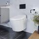 Wall Hung Toilet With Smart Bidet Toilet Seat Purificare Bun/beba 27403/84574