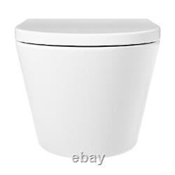 Wall Hung Toilet with Soft Close Seat Brushed Brass Pneumat BUN/BeBa 28418/88928