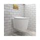 Wall Hung Toilet With Soft Close Seat Frame Cistern And Bra Bun/beba 25867/77611