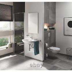 Wall Hung Toilet with Soft Close Seat Frame and Cistern Grohe Solido 39499000