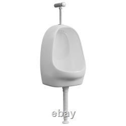 Wall Hung Urinal with Flush Valve Ceramic Wall-mounted Washout Urinal vidaXL