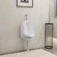 Wall Hung Urinal With Flush Valve Ceramic White Vidaxl
