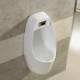 Wall Hung Urinal With Flush Valve System Ceramic Wall-mounted Urinal White