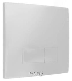 Wall Hung (back To Wall) Adjustable Wc Frames Including Dual Flush Button