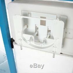 Wall Integrated Dual Flush System Wall Hung Toilet Frame and Concealed Cistern
