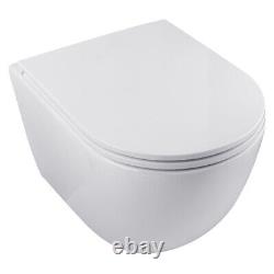 Wall hung toilet pan & seat, Bagno Design, BRAND NEW