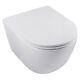 Wall Hung Toilet Pan & Seat, Bagno Design, Brand New