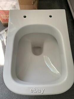 Wall hung toilet, soft close seat and frame package BNIB