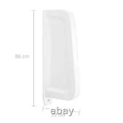 Wall-mounted Urinal Privacy Screen Ceramic White vidaXL