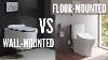 What Is Better Wall Mounted Toilet Or Floor Mounted Toilet