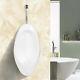 White Ceramic Wall Hung Urinal With Flush Valve Wall-mounted Flushing