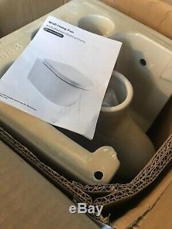 Wickes Vieste Wall Hung Toilet Pan With Soft Close Toilet Seat