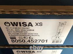 Wisa XS concealed WC wall hung toilet frame and quiet cistern BNIB